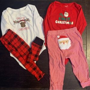 12 month Christmas clothes Bundle